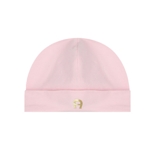 Baby Girls Pink Cotton Hat