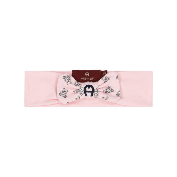 Baby Girls Pink Bow Headband