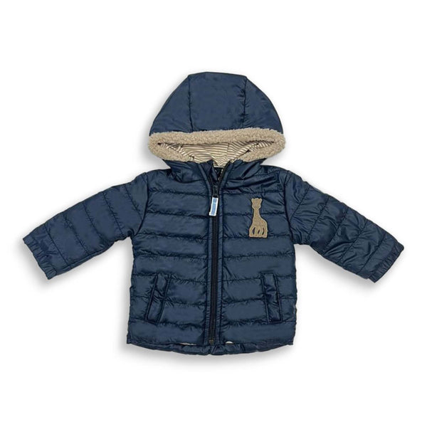 Baby Kids Navy Blue Hooded Jacket