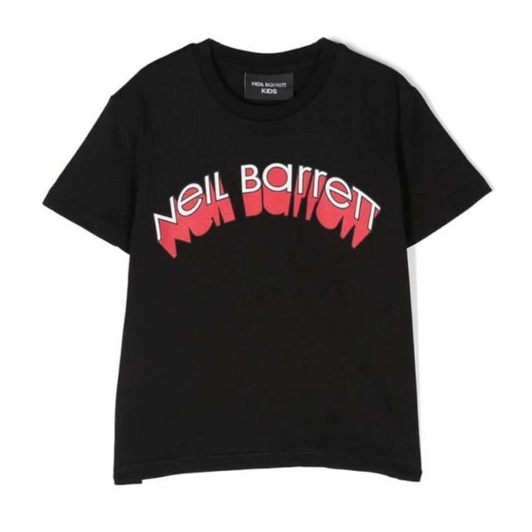 Boys Black Logo T-Shirt