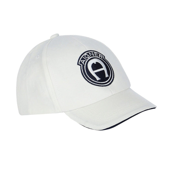 Kids White Logo Cap