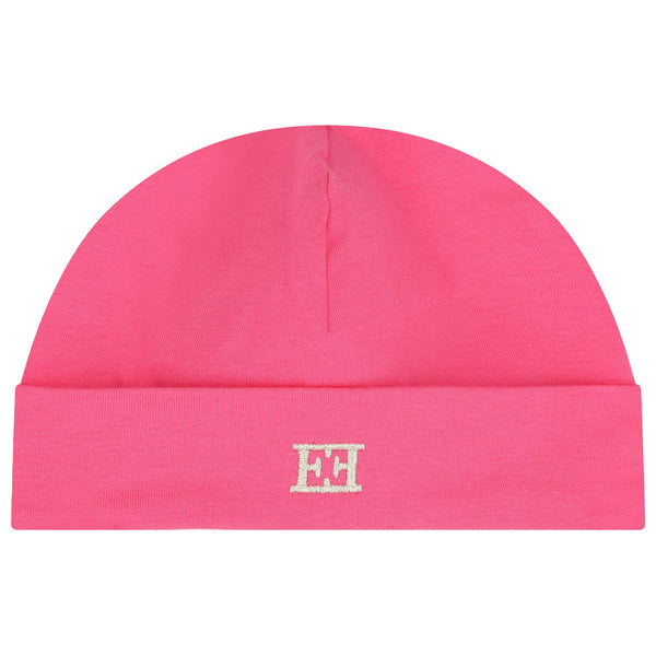 Baby Girls Pink Logo Hat
