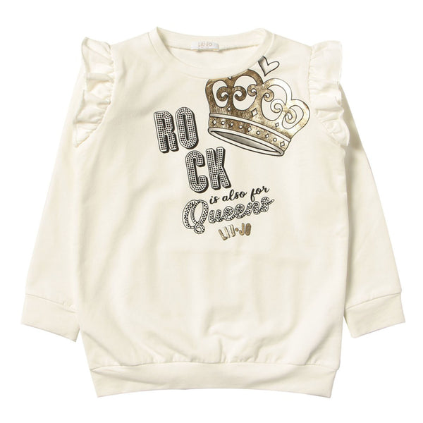Girls Liu Jo Sweatshirt With Rock Logo