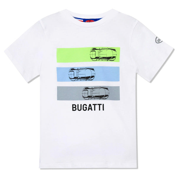Boys White Logo-Print Cotton T-Shirt