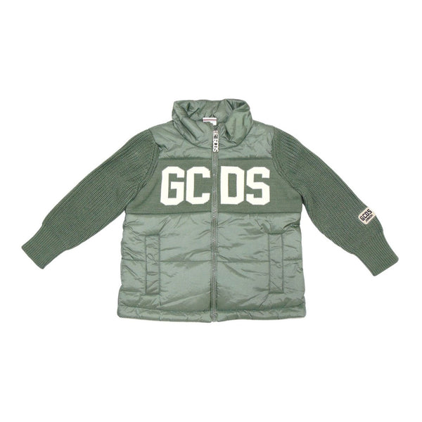 GCDS Sea Green Jacket For Boys