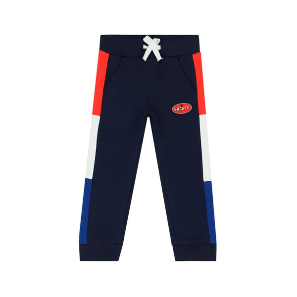 Boys Navy Logo Joggers