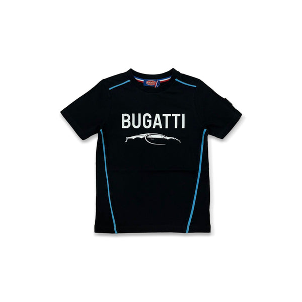 Boys Black Logo Print T-Shirt