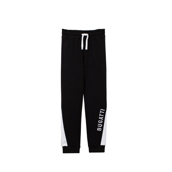 Boys Black Logo Print Jogger