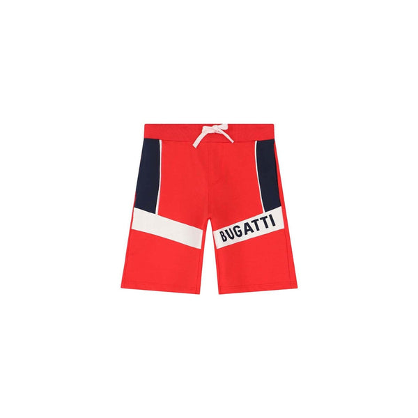 Boys Red Logo Shorts