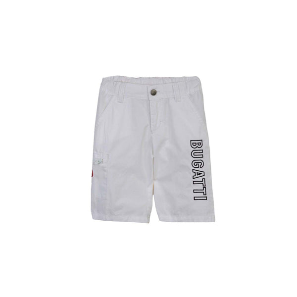 Boys White Logo Shorts