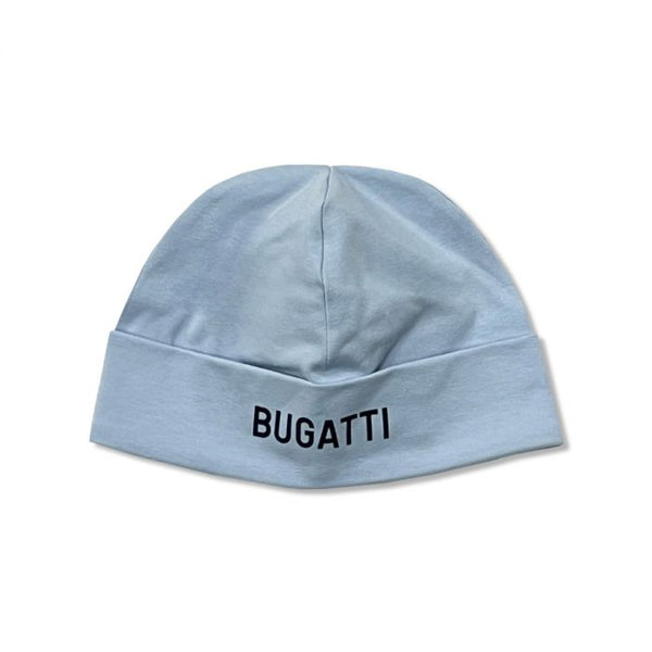 Baby Boys Blue Logo-Print Cap