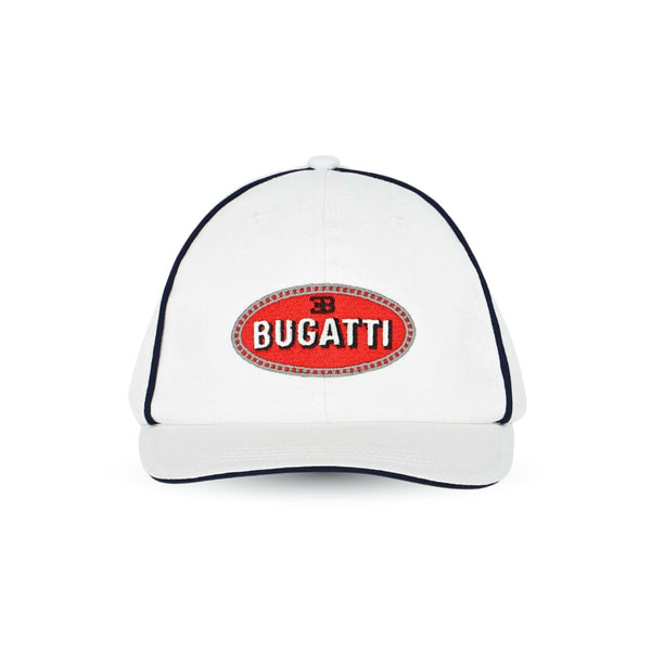 White Logo Cotton Cap