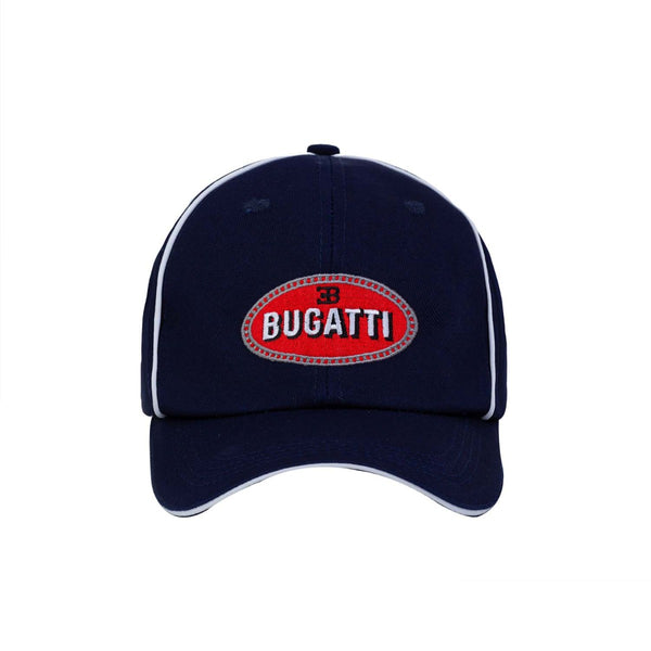 Navy Blue Logo Cotton Cap