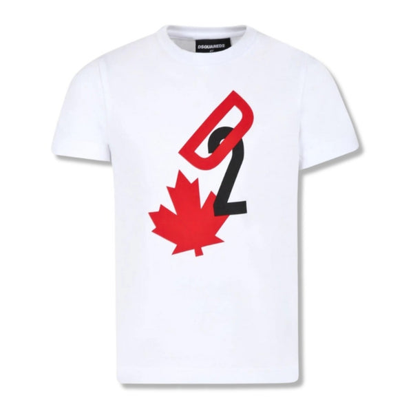 Unisex White Logo-Print Cotton T-Shirt