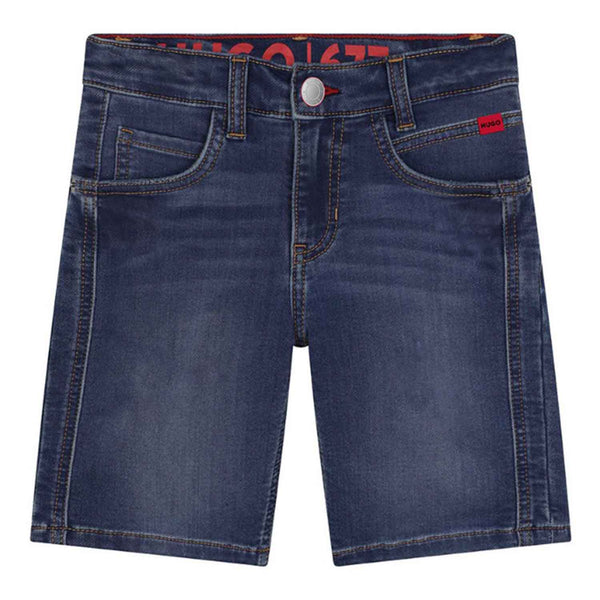 Boys Denim Blue Shorts