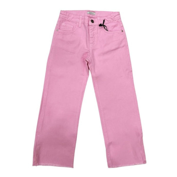 Girl Cotton Pink Denim Jeans