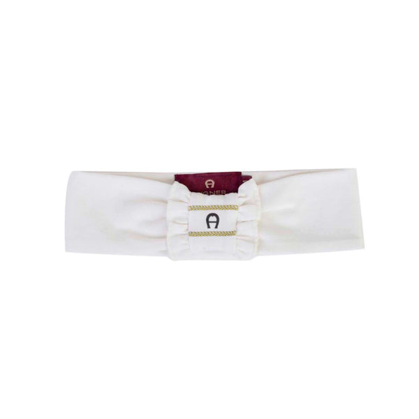 Baby Girls Ivory Logo Headband