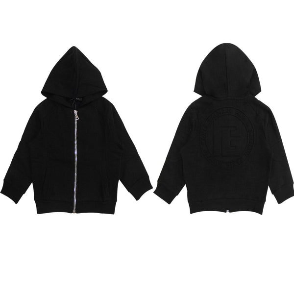 Rear Debossed Logo Jacket