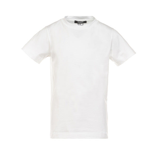 Balmain White T-shirt Logo On Back - Unisex