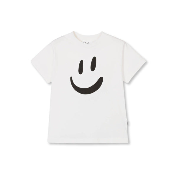 Kids White Organic Cotton Graphic T-Shirt