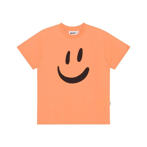 Unisex Orange Organic Cotton Graphic T-Shirt