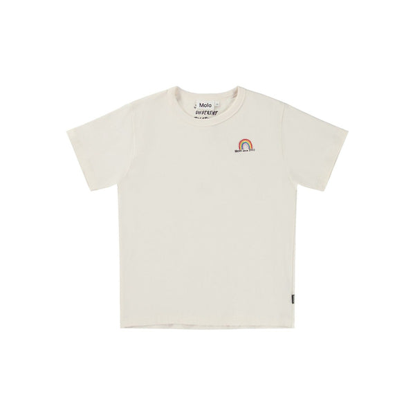 Kids Off White Half Sleeves T-Shirt