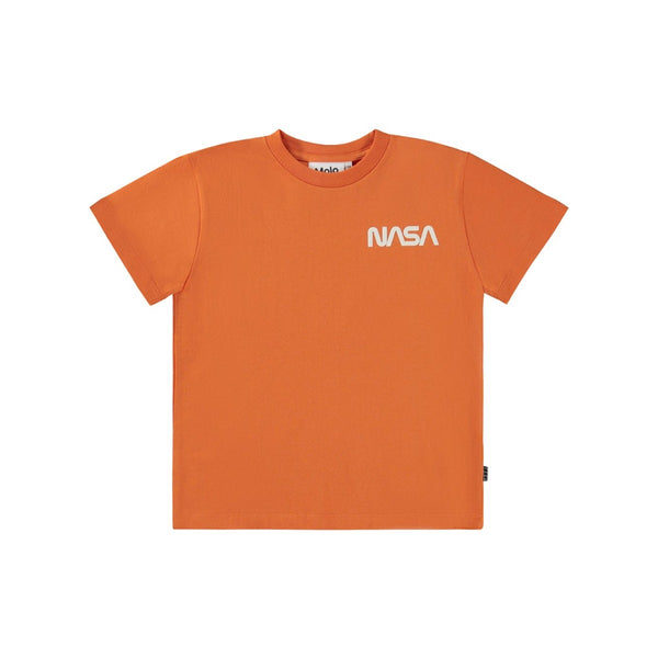 Kids Orange Half Sleeves T-Shirt