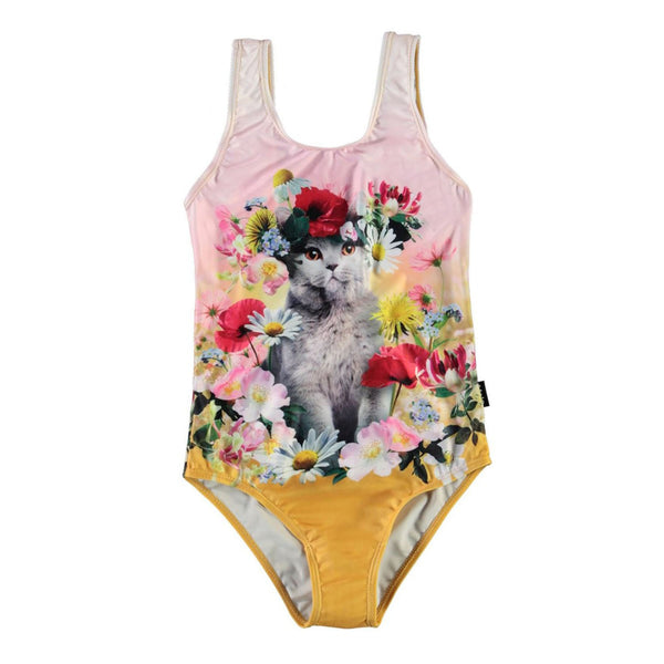 Flower Cat Swimsuit