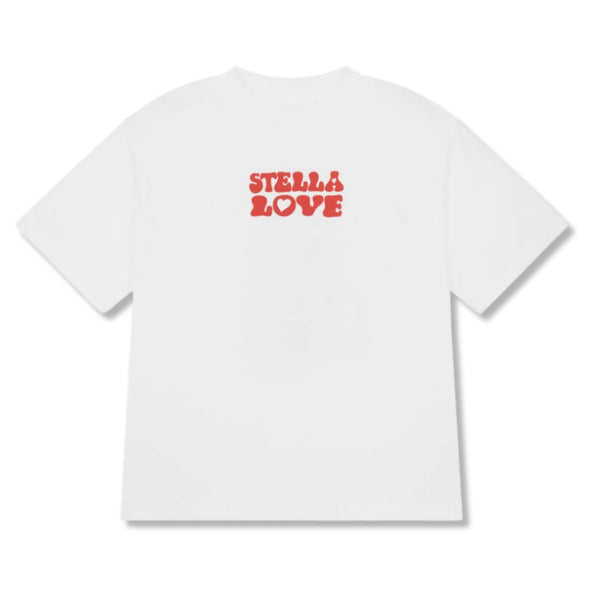 Girls White Cake Graphic-Print T-Shirt