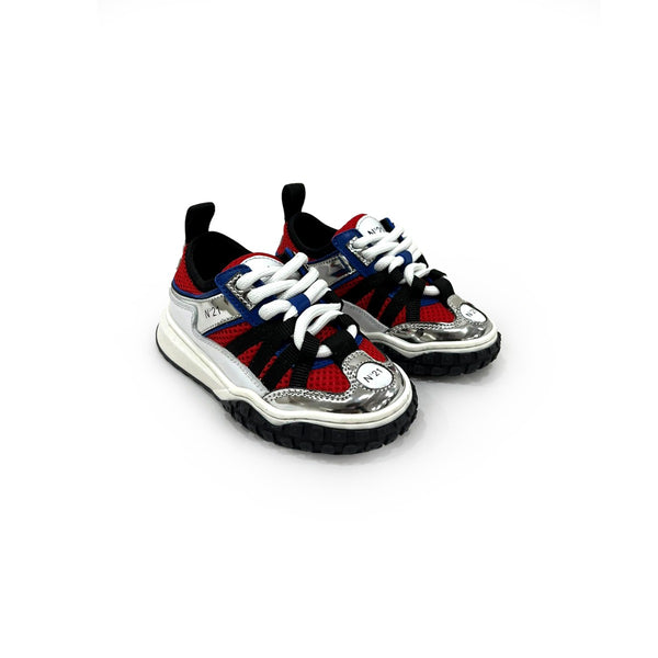 N21 Kids Logo Patch Multicolour Sneakers