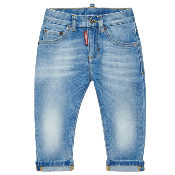 Baby Unisex Blue Denim Slim Jeans