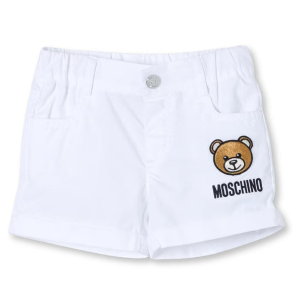 Baby Unisex Teddy Bear-Motif Shorts