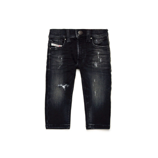 Baby Unisex Black Denim Jeans