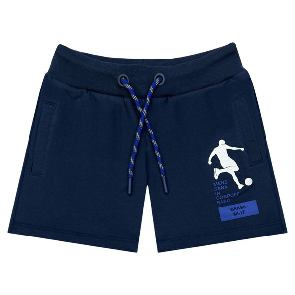 Boys Blue Shorts with Side Pockets