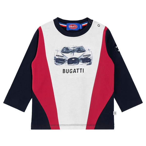 Baby Boys Multi Sports Car-Print T-shirt