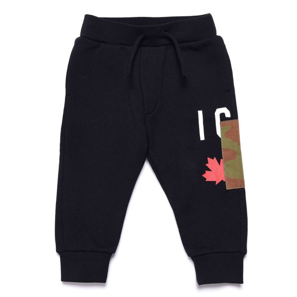 D2Kids Unisex Camo Patch Joggers For Baby