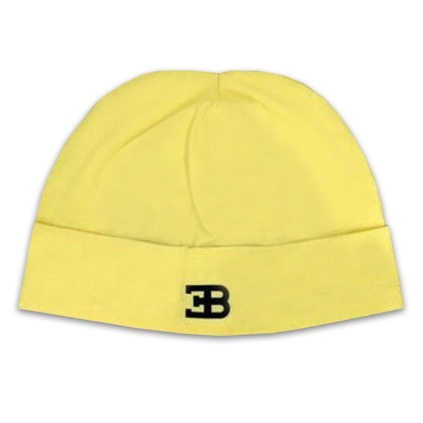 Baby Kids Yellow Logo-Print Hat