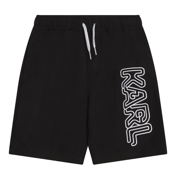 Boys Black Swim Shorts