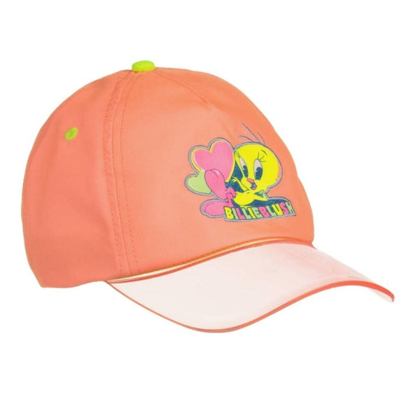 Girls Coral Pink Looney Tunes Cap