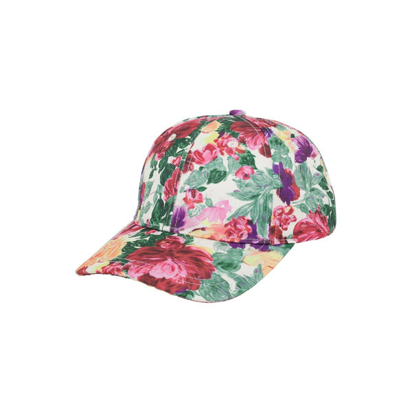 Girls Floral Print Cap
