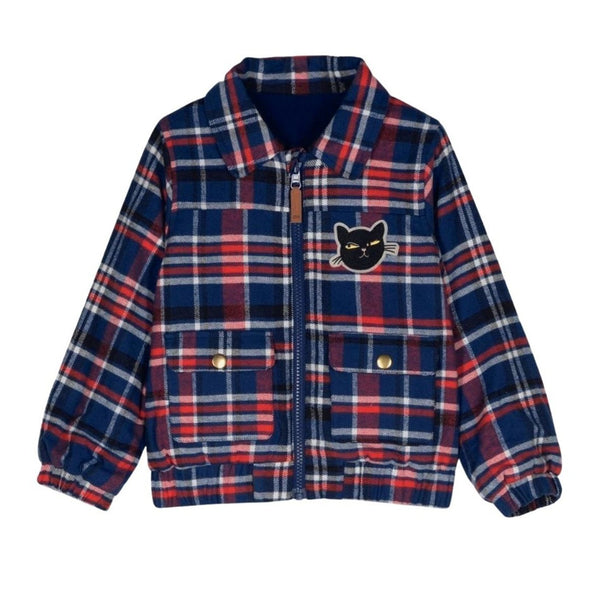 Check Flanell Reversible Jacket