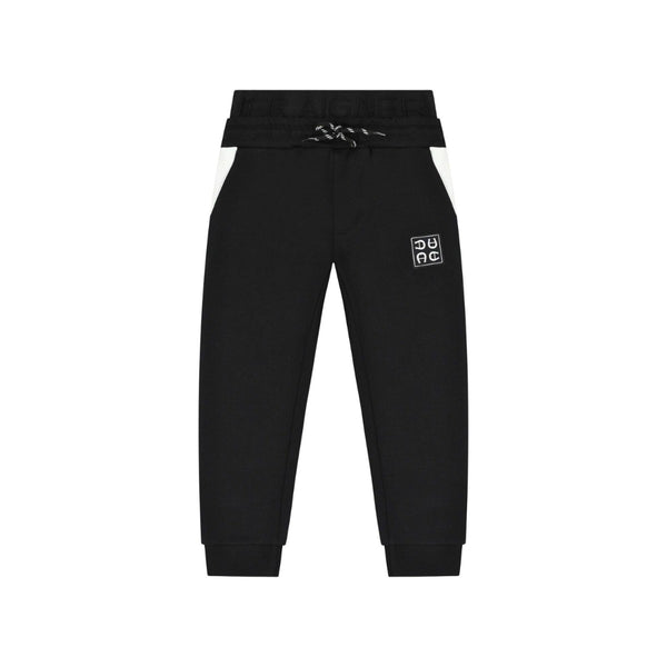 Baby Boys Black Logo-Print Jogger