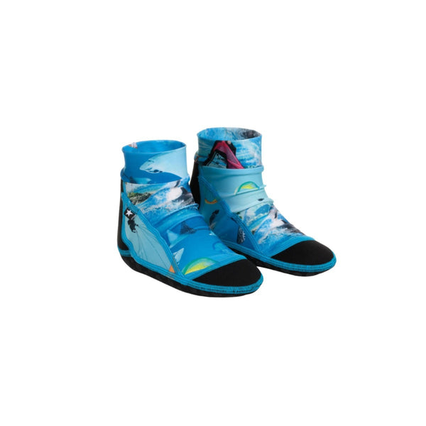 Boys Blue Ocean Aqua Shoes