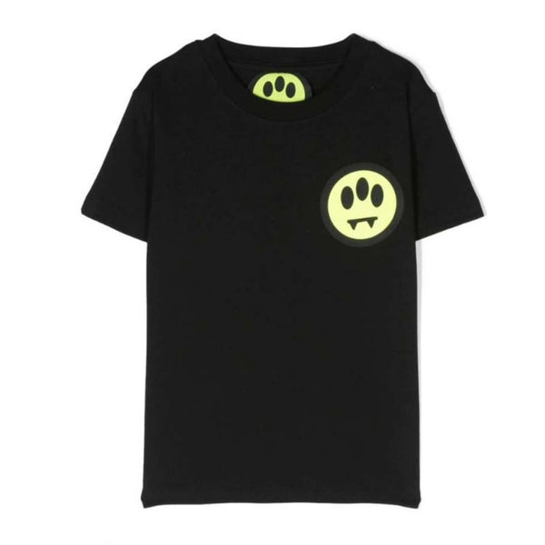 Barrow Kids Logo-Print Bkack T-Shirt