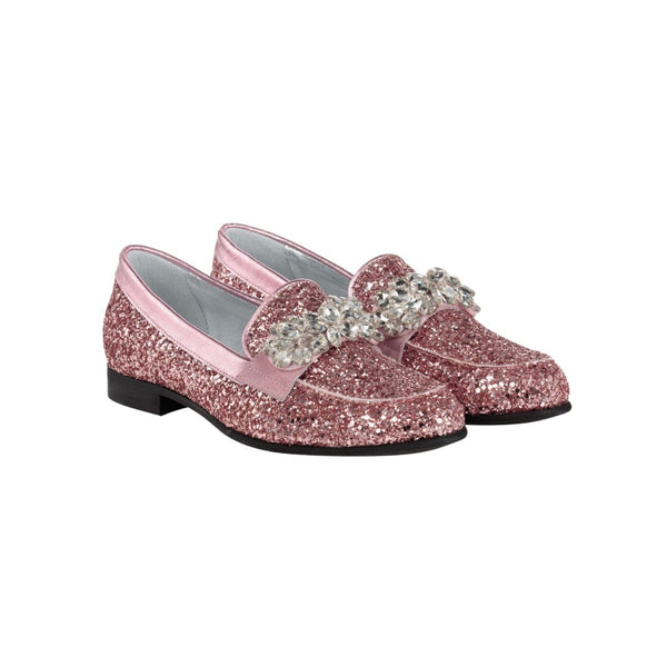 Teen Girls Pink Loafers