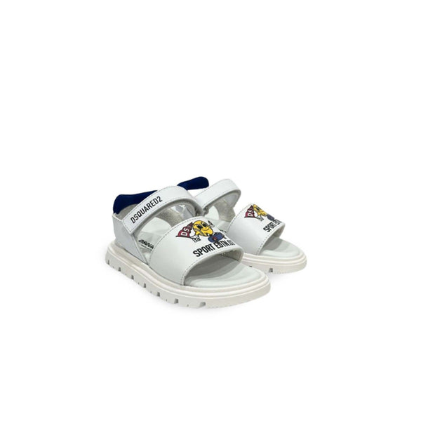 TOUCH-STRAP LOGO SANDALS