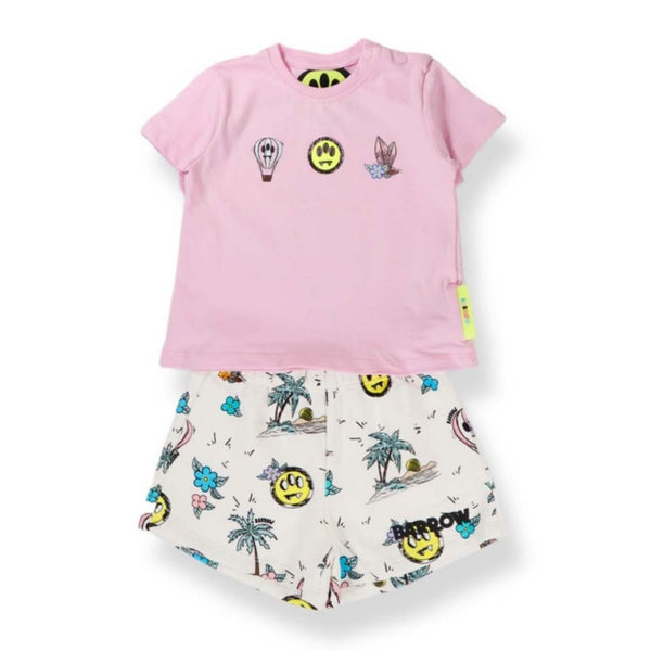 Barrow Kids Logo-Print Tracksuit Set