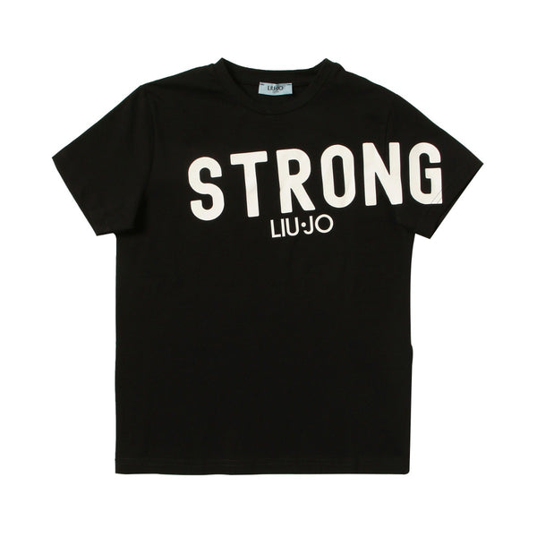 Unisex Black Liu Jo Printed T-Shirt