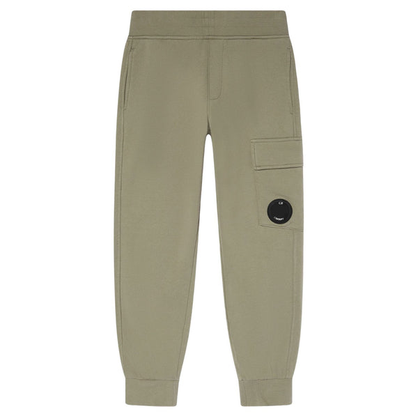 Boys Grey Logo-Patch Joggers
