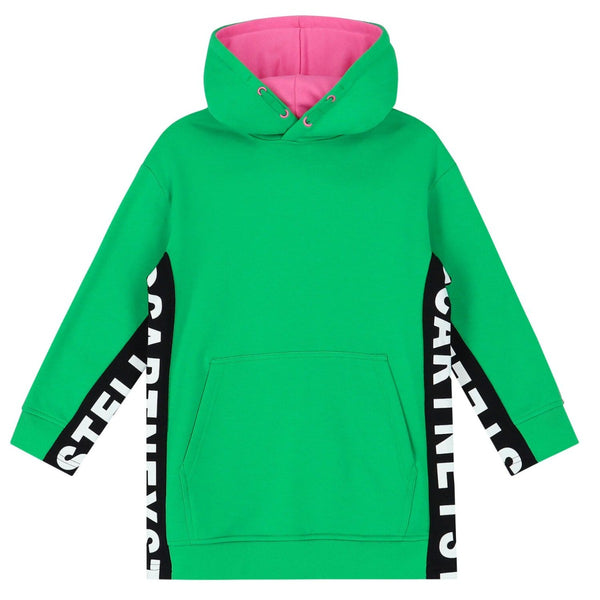 Green Hoodie Dress